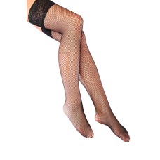 Jartiyer Çorap Üstü Dantel Fileli Siyah Jartiyer Çorap Üstü Dantel Fileli Siyah