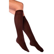 Fitilli Dizaltı Çorap Kahverengi Fitilli Dizaltı Çorap Kahverengi