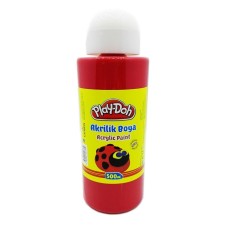 Playdoh Akrilik Boya 500 Ml Kırmızı Playdoh Akrilik Boya 500 Ml Kırmızı