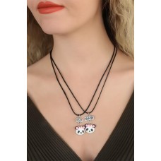 Pandalı Arkadaşlık Kolyesi Pandalı Arkadaşlık Kolyesi