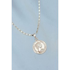 Özel Tasarım Gold Metal Elizabeth Kolye Özel Tasarım Gold Metal Elizabeth Kolye