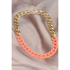 Gold Turuncu Renk Uzay Yolu Model Zincir Kolye Gold Turuncu Renk Uzay Yolu Model Zincir Kolye