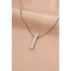 Gümüş Renk Metal Kolye Gümüş Renk Metal Kolye