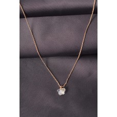 Altın Renk Metal Zirkon Taşlı Beyaz Minimal Kelebek Detaylı Kadın Kolye Altın Renk Metal Zirkon Taşlı Beyaz Minimal Kelebek Detaylı Kadın Kolye