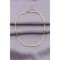 316L Kararmaz Çelik Gold Renk Zincir Kadın Kolye 316L Kararmaz Çelik Gold Renk Zincir Kadın Kolye