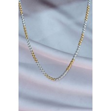 Çelik Gold Gümüş Renkli Kalın Zincir Model Erkek Kolye Çelik Gold Gümüş Renkli Kalın Zincir Model Erkek Kolye