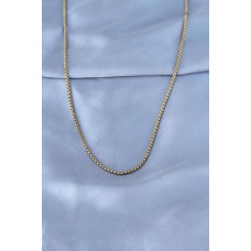 Çelik Gold Renk Erkek Kolye Çelik Gold Renk Erkek Kolye