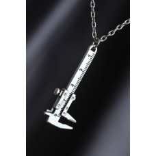 Kumpas Model Gümüş Renk Zincirli Erkek Kolye Kumpas Model Gümüş Renk Zincirli Erkek Kolye