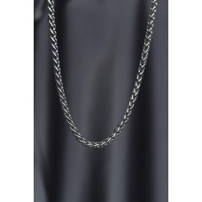 Çelik Silver Renk Kalın Burgu Model Kolye Çelik Silver Renk Kalın Burgu Model Kolye