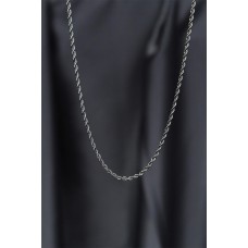 Çelik Silver Renk İnce Burgu Model Kolye Çelik Silver Renk İnce Burgu Model Kolye