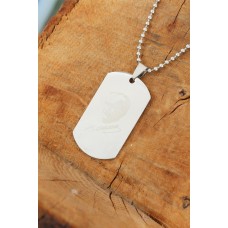 Silver Renk Metal Atatürk Portreli ve İmzalı Uçlu Top Zincirli Erkek Kolye Silver Renk Metal Atatürk Portreli ve İmzalı Uçlu Top Zincirli Erkek Kolye