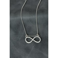 Sonsuzluk Sembolü Metal Erkek Kolye Sonsuzluk Sembolü Metal Erkek Kolye