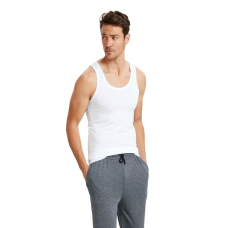 Mevsim 6'lı Beyaz Openet Penye Erkek Atlet 34301 Mevsim 6'lı Beyaz Openet Penye Erkek Atlet 34301