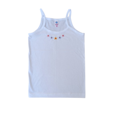 Mevsim 6'lı Beyaz Openet Penye İşlemeli İp Askılı Atlet 37303 Mevsim 6'lı Beyaz Openet Penye İşlemeli İp Askılı Atlet 37303