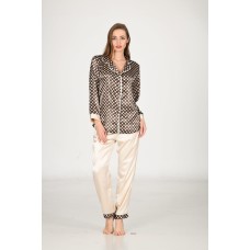 Sistina 1624 Saten Pijama Çok Renkli