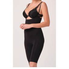 Sistina 751S Paçalı Dikişsiz Boy Korse Siyah Sistina 751S Paçalı Dikişsiz Boy Korse Siyah